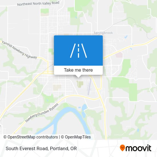 South Everest Road map