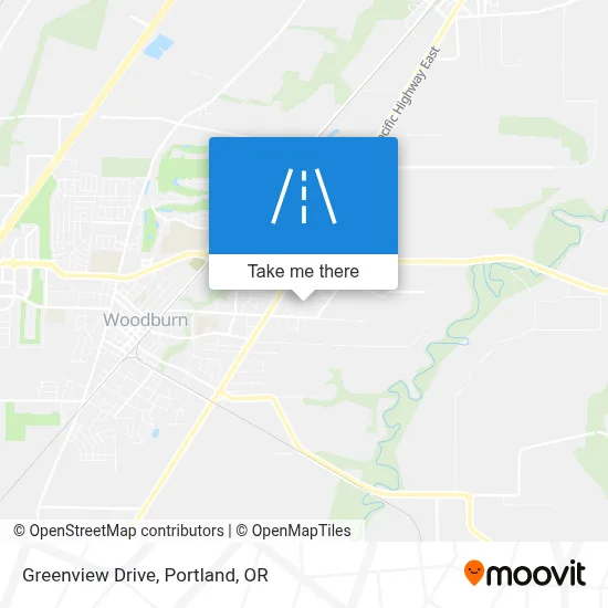 Greenview Drive map