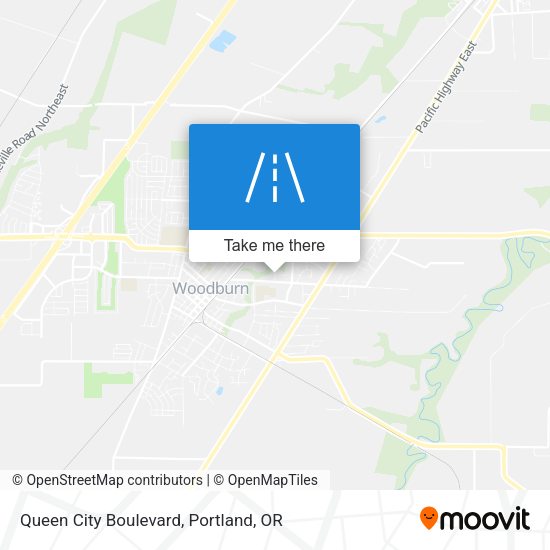 Mapa de Queen City Boulevard