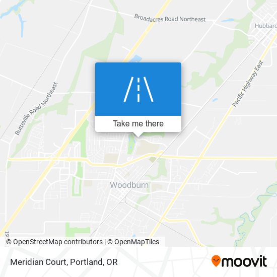 Meridian Court map