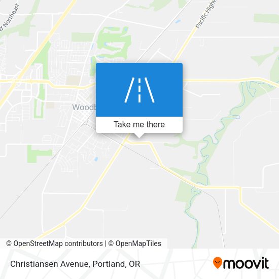 Mapa de Christiansen Avenue