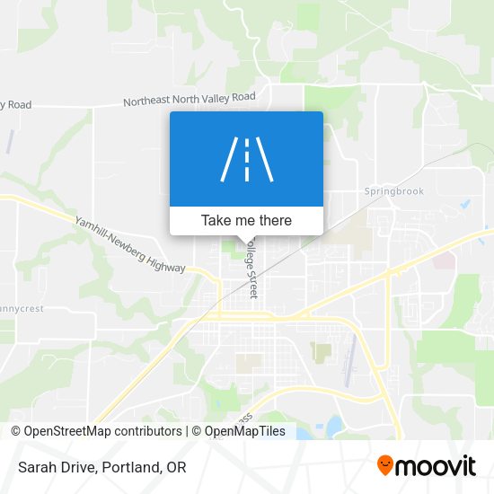 Mapa de Sarah Drive