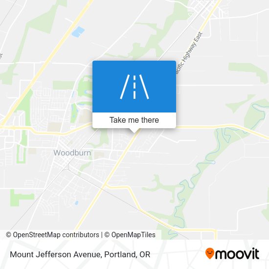 Mount Jefferson Avenue map