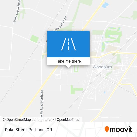 Mapa de Duke Street