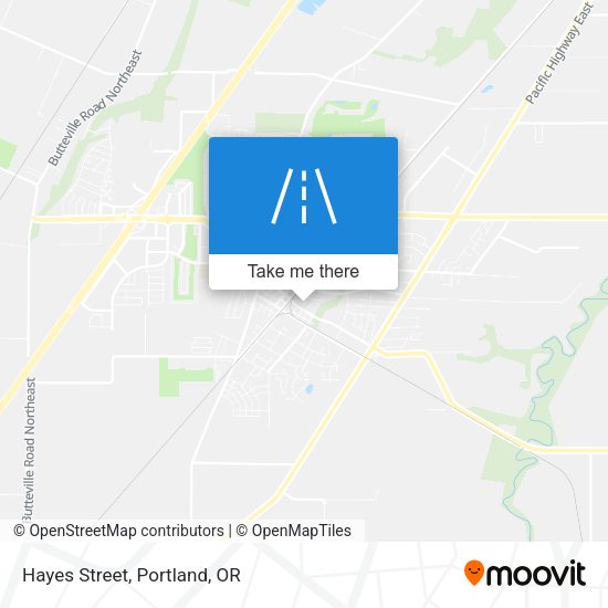 Mapa de Hayes Street