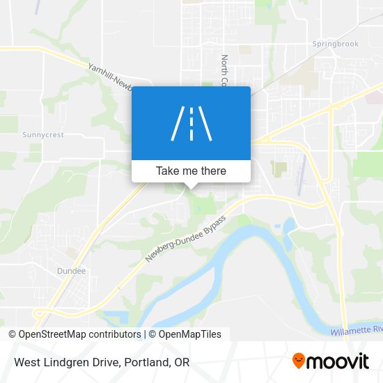 Mapa de West Lindgren Drive