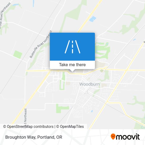 Mapa de Broughton Way