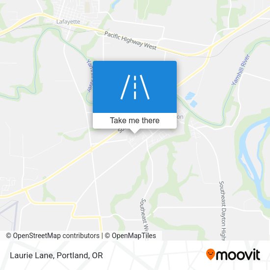 Mapa de Laurie Lane
