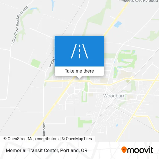 Memorial Transit Center map