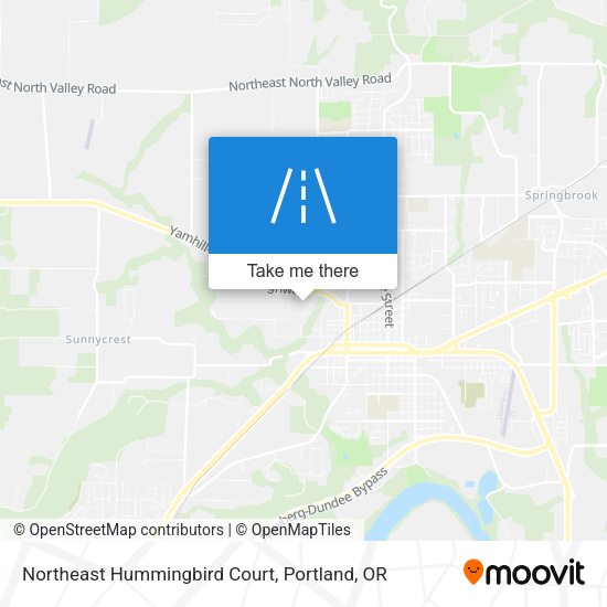 Mapa de Northeast Hummingbird Court
