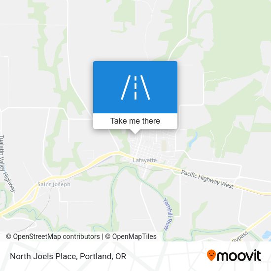 Mapa de North Joels Place