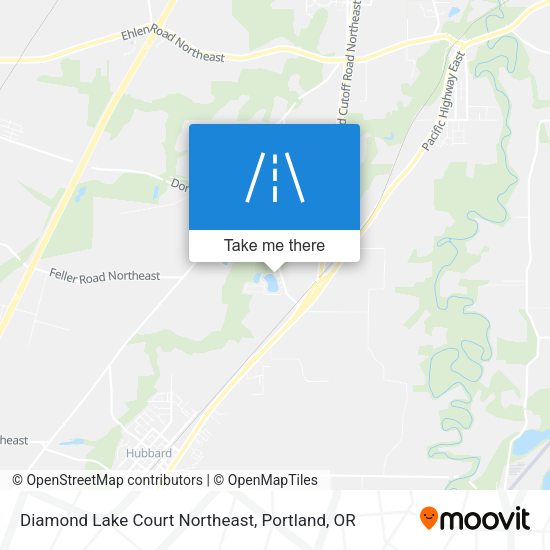 Diamond Lake Court Northeast map