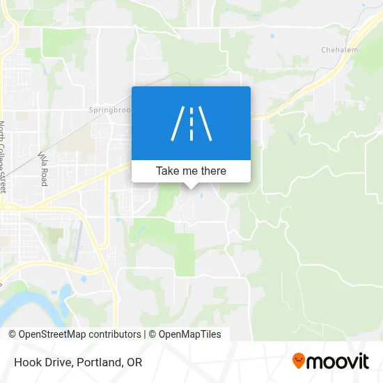 Hook Drive map