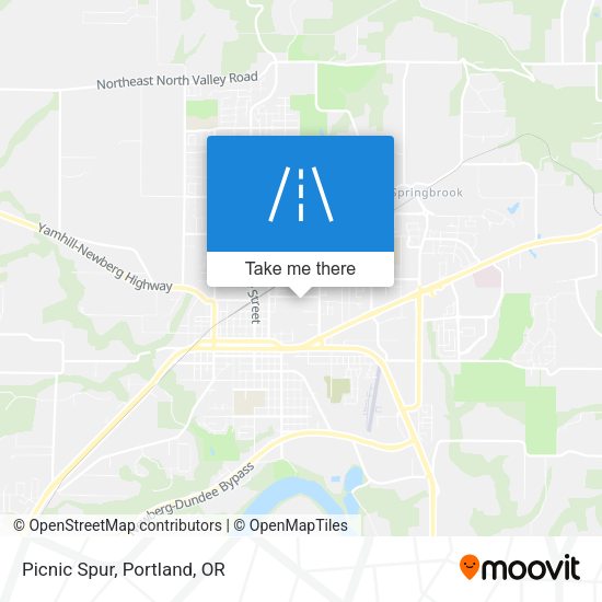Mapa de Picnic Spur