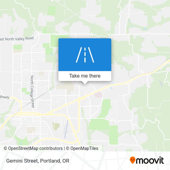 Mapa de Gemini Street
