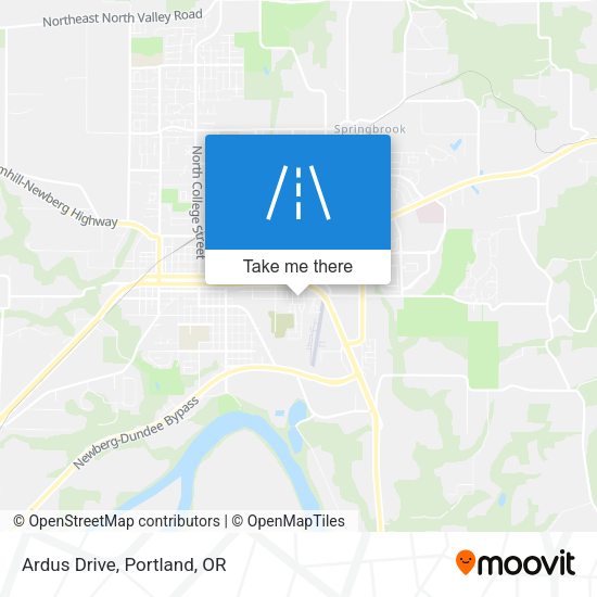 Mapa de Ardus Drive