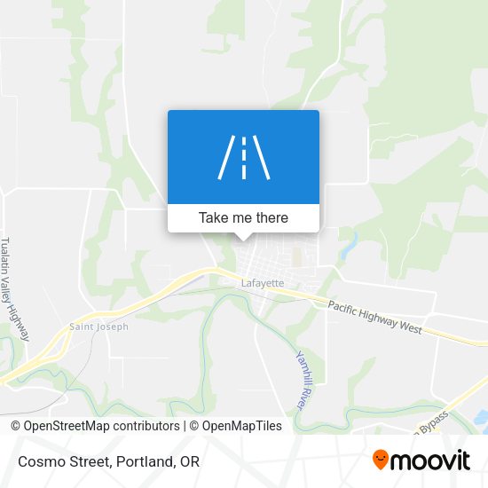 Mapa de Cosmo Street