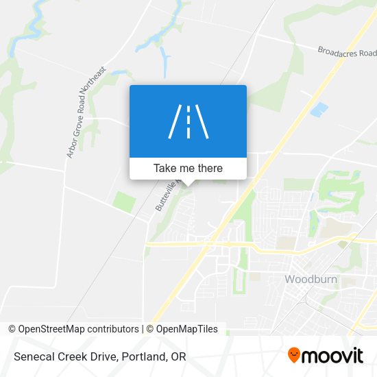 Senecal Creek Drive map