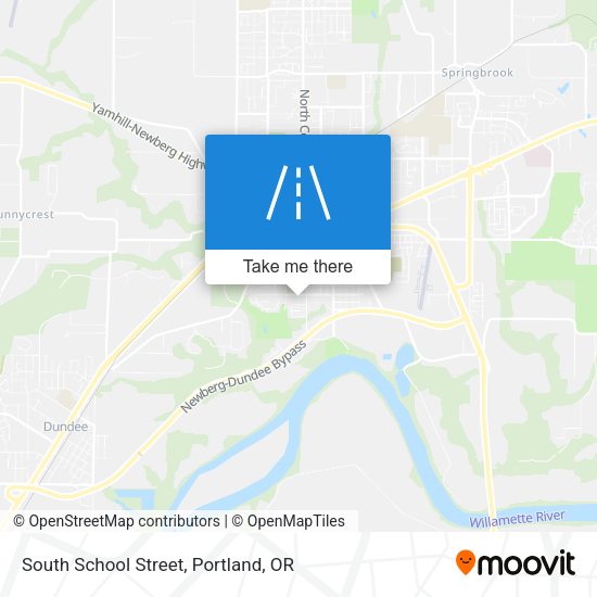 Mapa de South School Street