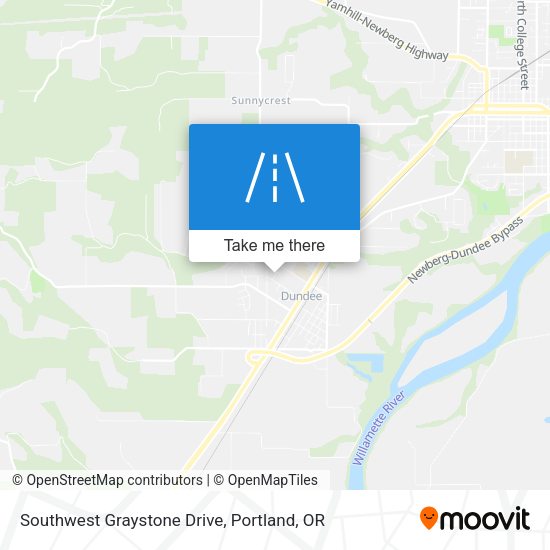 Mapa de Southwest Graystone Drive