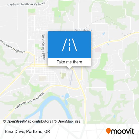 Bina Drive map