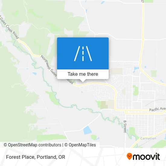 Forest Place map