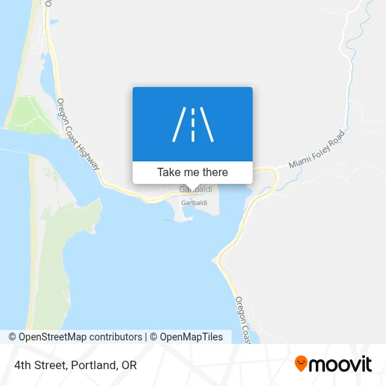 4th Street map