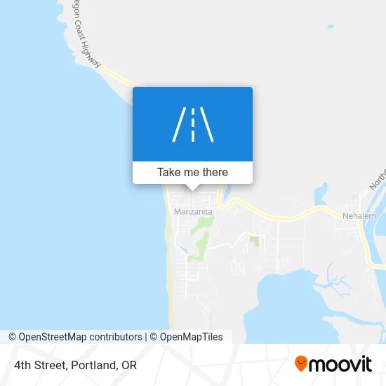 4th Street map