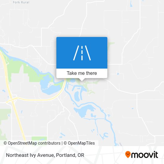 Mapa de Northeast Ivy Avenue
