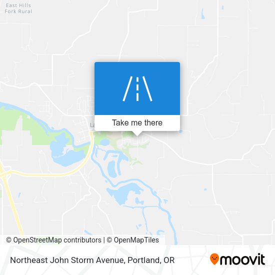 Northeast John Storm Avenue map