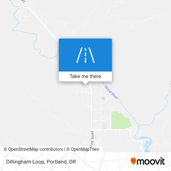 Dillingham Loop map