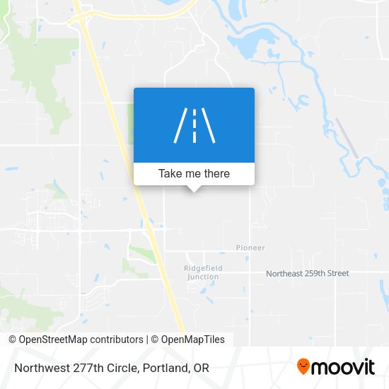 Northwest 277th Circle map
