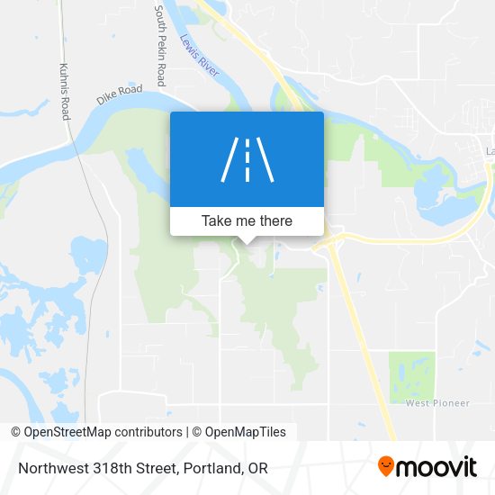 Mapa de Northwest 318th Street