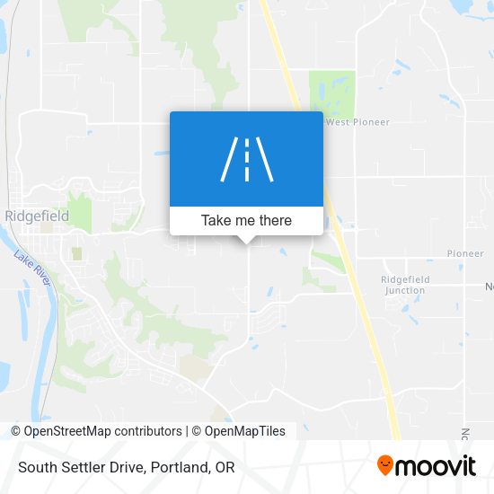 South Settler Drive map
