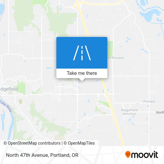 Mapa de North 47th Avenue