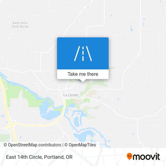 Mapa de East 14th Circle