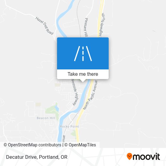 Mapa de Decatur Drive