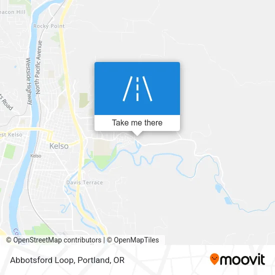 Abbotsford Loop map