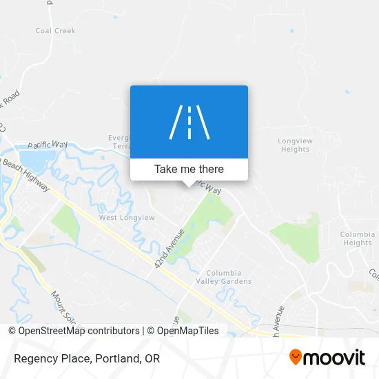 Regency Place map