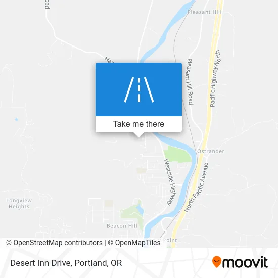 Desert Inn Drive map