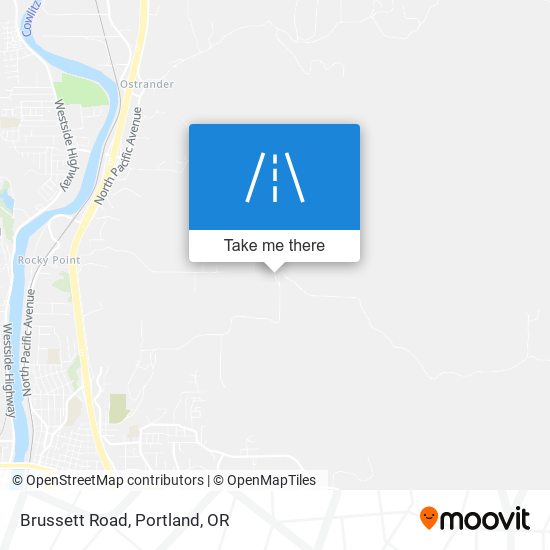 Mapa de Brussett Road