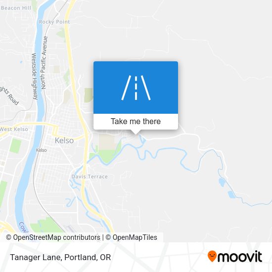 Mapa de Tanager Lane