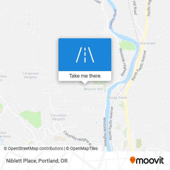Mapa de Niblett Place