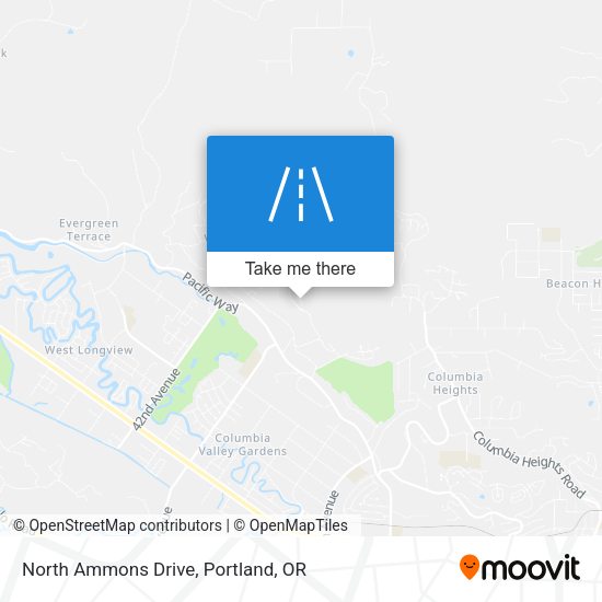 North Ammons Drive map