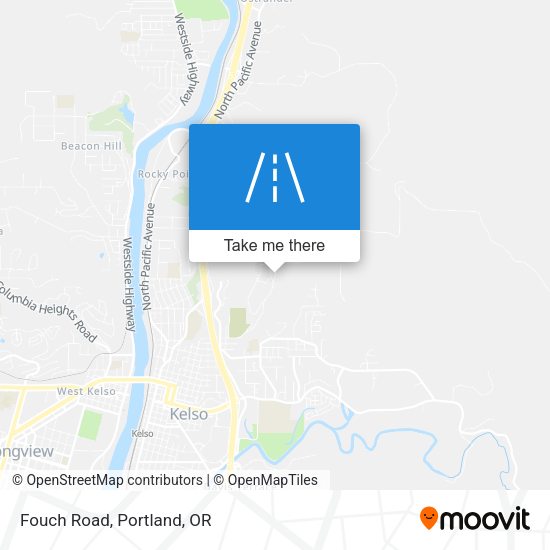 Mapa de Fouch Road