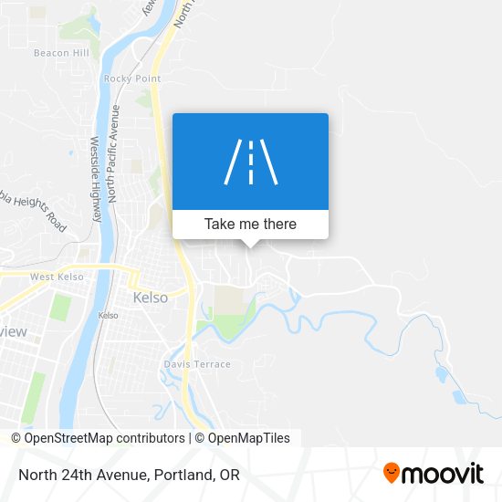 Mapa de North 24th Avenue