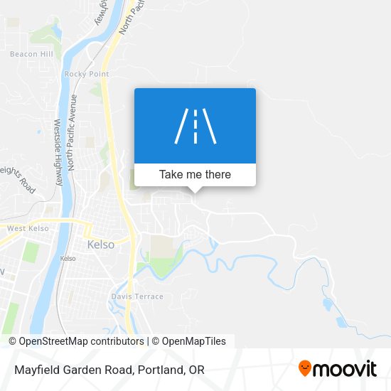 Mapa de Mayfield Garden Road