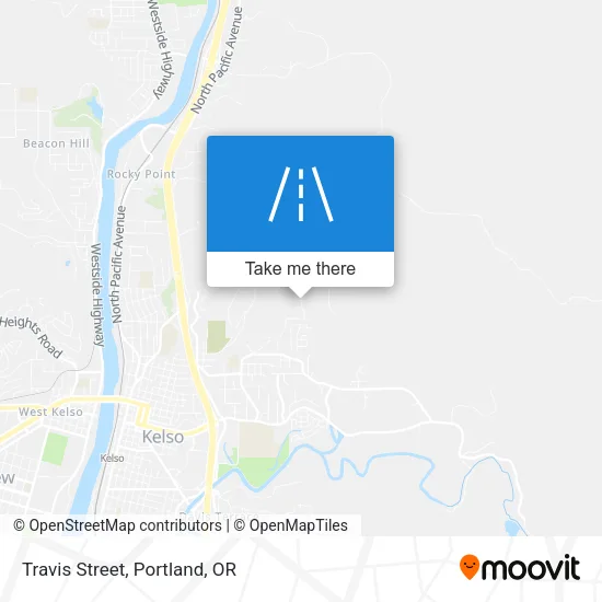 Travis Street map