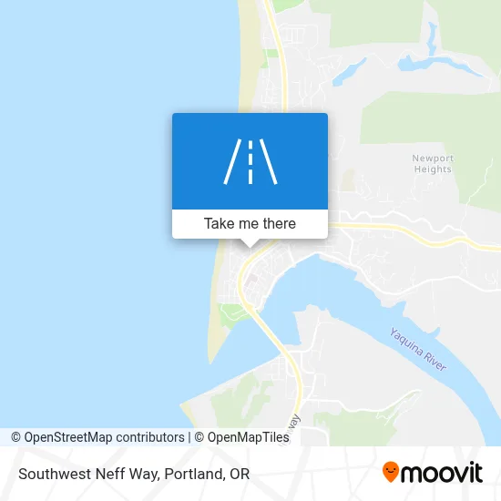 Southwest Neff Way map