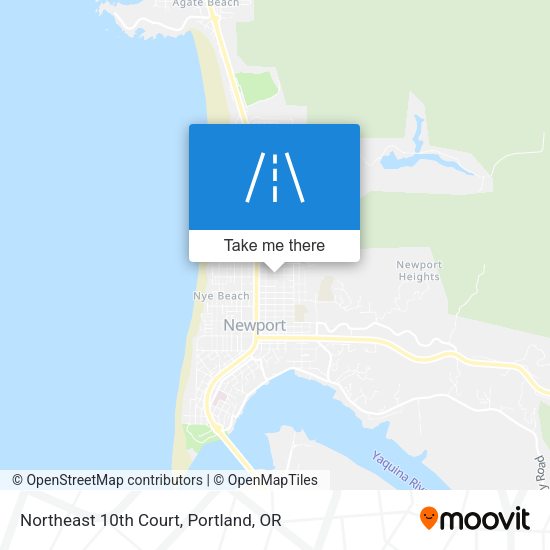 Mapa de Northeast 10th Court